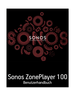 Sonos ZonePlayer 100