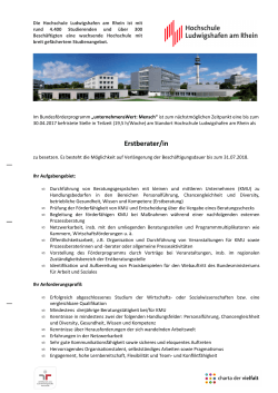 Erstberatung 0,5 - Hochschule Ludwigshafen am Rhein