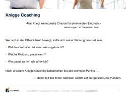 Knigge Coaching