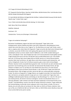 (2:1)3:1 FCT: Rupprecht Drechsel Sikora Buschner