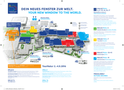 Hallenplan - Caravan Salon