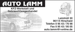 AUTO LAMM - inFranken