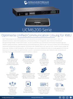 UCM6200 Serie