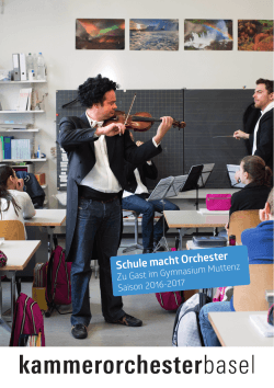 Flyer Schule macht Orchester-2Seiten.indd