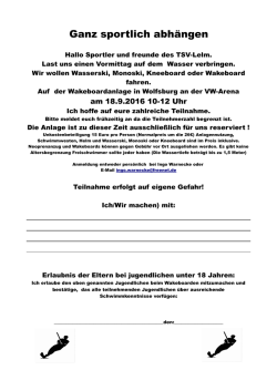 Infos - TSV Lelm