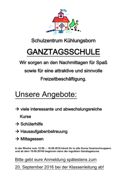 - Schulzentrum Kühlungsborn