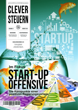 Download: Kanzlei-Magazin &ldquo;Clever Steuern&rdquo;