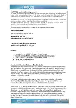 Infoblatt vom 07.09.2016