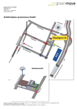 Anfahrtsplan greenmove GmbH