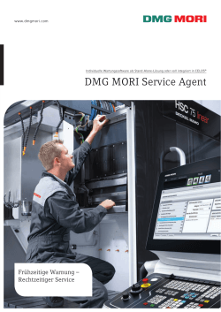 DMG MORI Service Agent