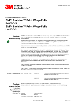 3M™ Envision™ Print Wrap-Folie 3M™ Envision™ Print Wrap
