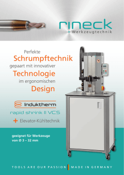 Schrumpfger&auml;t Induktherm rapid Shrink II VCS mit Elevation