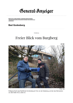 Geberal-Anzeiger Bonn vom 09.03.2016