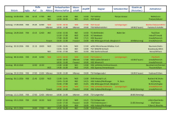 Heimspielplan 2016/2017