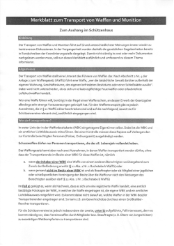 Informationen zum Waffen