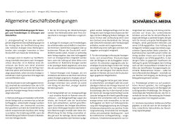 AGB Schwäbische Zeitung und Südfinder