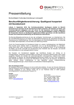 20160908_PM_Qualitypool kooperiert mit Socialsolvent