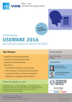 useware 2016 - Interactive Media Lab Dresden