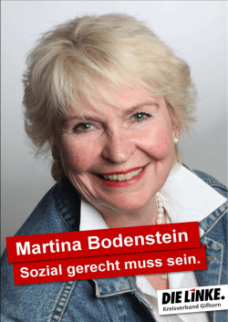 Martina Bodenstein - DIE LINKE Gifhorn