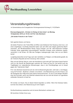 Infos - Buchhandlung Lesezeichen
