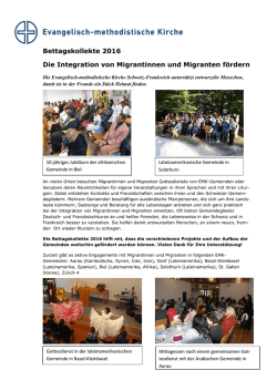 Infos - bei der EMK Baden