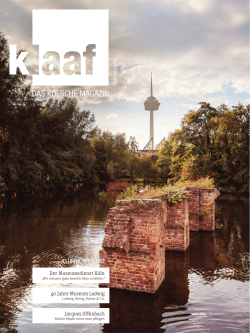 Klaaf-Heft 03/2016 - Akademie för uns kölsche Sproch