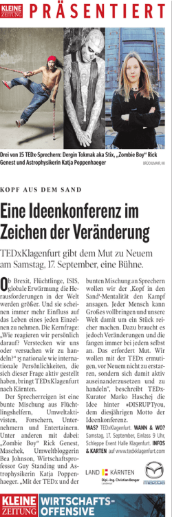 Eine Ideenkonferenz im Zeichen der Ver&auml;nderung