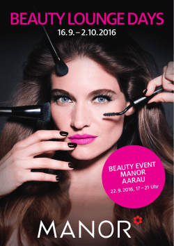 beauty event manor aarau - City