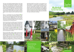 Download: Flyer RuhrtalSpazierweg