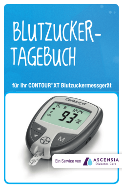 blutzucker- tagebuch - Ascensia Diabetes Care