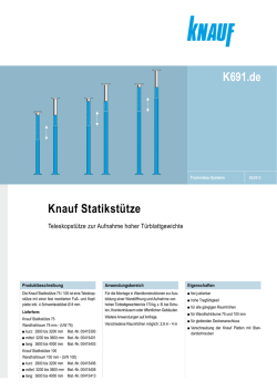 Knauf Statikstütze K691.de