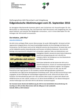 Eidgen&ouml;ssische Abstimmungen vom 25. September 2016