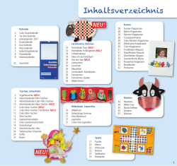 Inhaltsverzeichnis - Ingold-BIWA