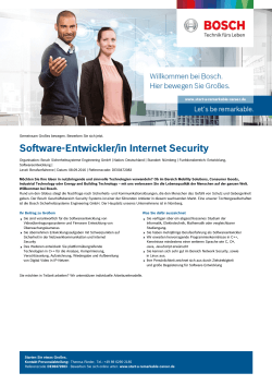 Software-Entwickler/in Internet Security