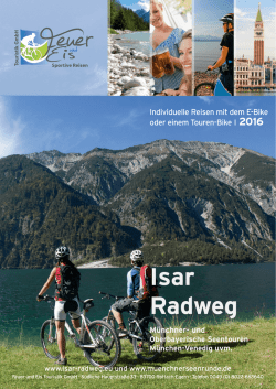 Isar- Oberbayern und Muc-Venedig 2016