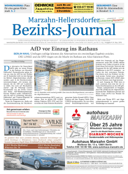 Bezirks-Journal Marzahn-Hellersdorf