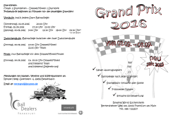 2016 Ausschreibung Grand Prix