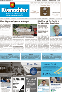 Eine Biogasanlage als Notnagel