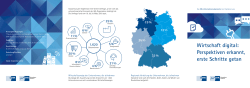 Flyer zum IHK-Unternehmensbarometer - Deutscher Industrie