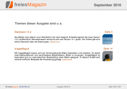 PDF-Version - freiesMagazin