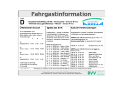 Haltestellenfahrplan