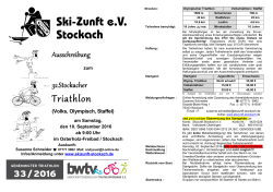 Triathlon - Skizunft Stockach