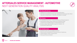 Aftersales Service Management - T