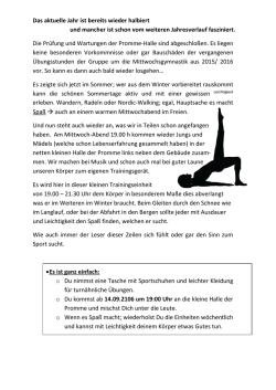 Infos! - Skiverein Welfen eV