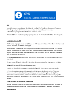 Informationen f&uuml;r die Ben&uuml;tzer