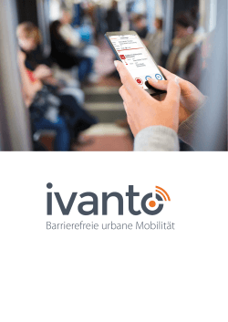 Barrierefreie urbane Mobilität