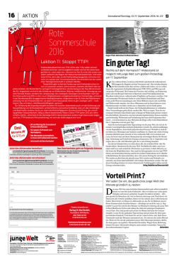 Ein guter Tag!