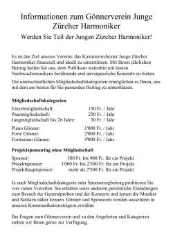 Informationen und Anmeldeformular