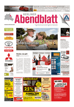 imDreivierteltakt - Berliner Abendblatt