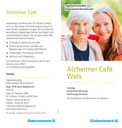 Alzheimer Cafè Wels